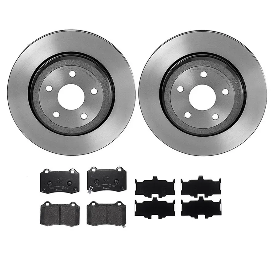 Brembo Kt04288 Front Disc Brake Pad & Rotor Kit 1