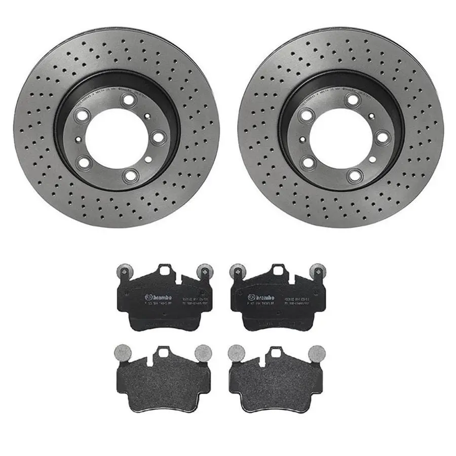 Brembo Kt Series Brake Kit – Pad & Rotor Set (Kt04387) 1