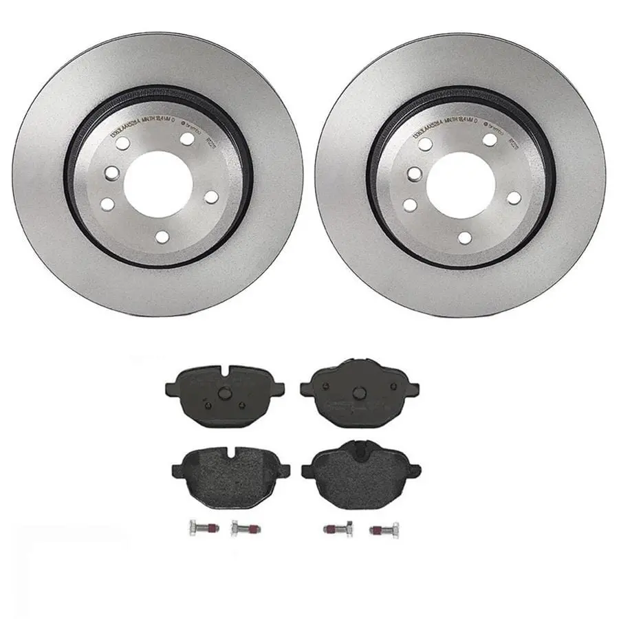 Brembo Kt04447 Complete Disc Brake Pad And Rotor Kit 1
