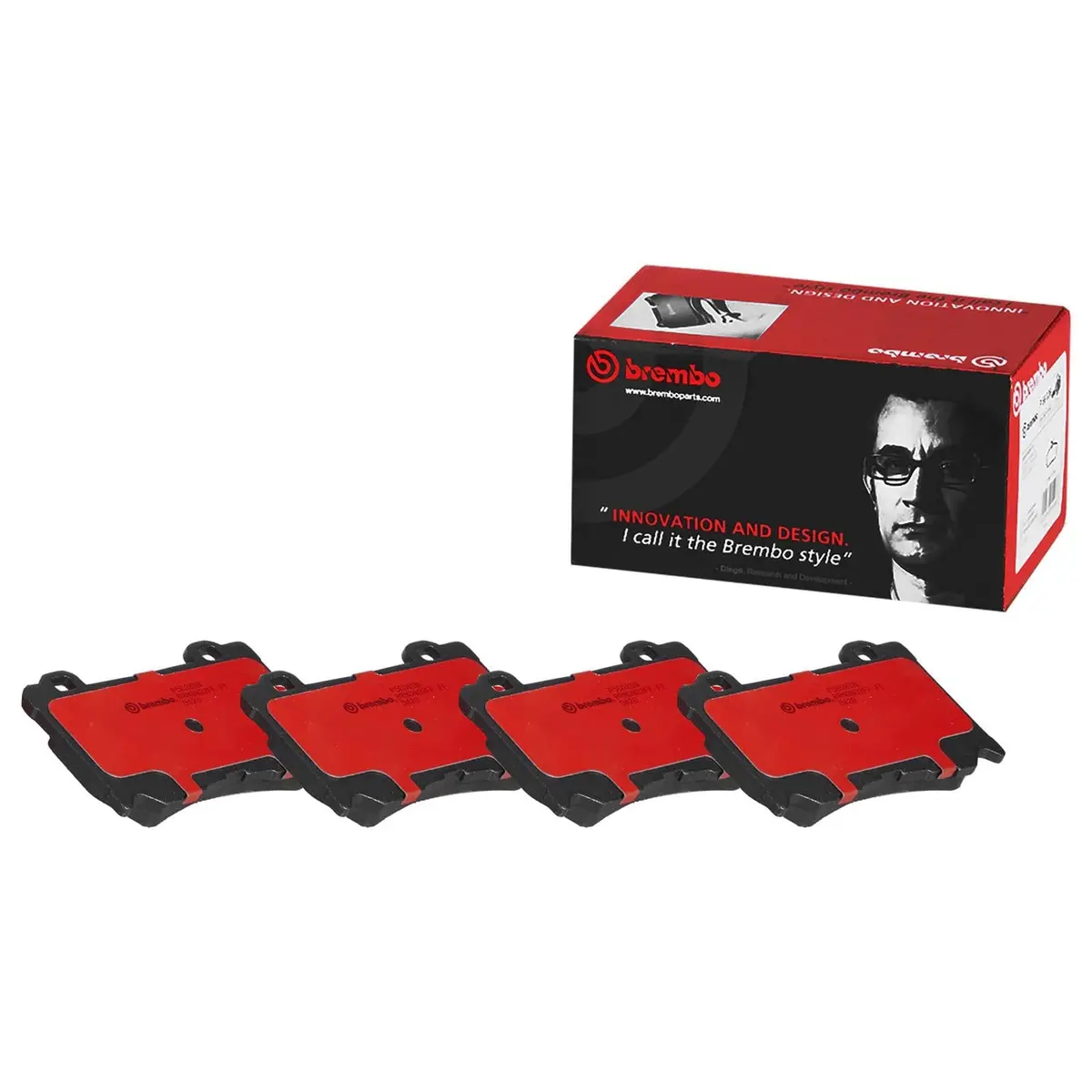 Brembo P56089N Nao Ceramic Brake Pads – Quiet, Low-Dust Performance Friction Material For Street And Track 1