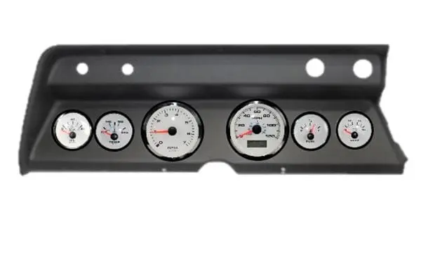 Classic Dash Digital-Analog Hybrid Cluster – 5-Inch Speedo With White Dial & Led Backlight (120-66-5Wp11) 1
