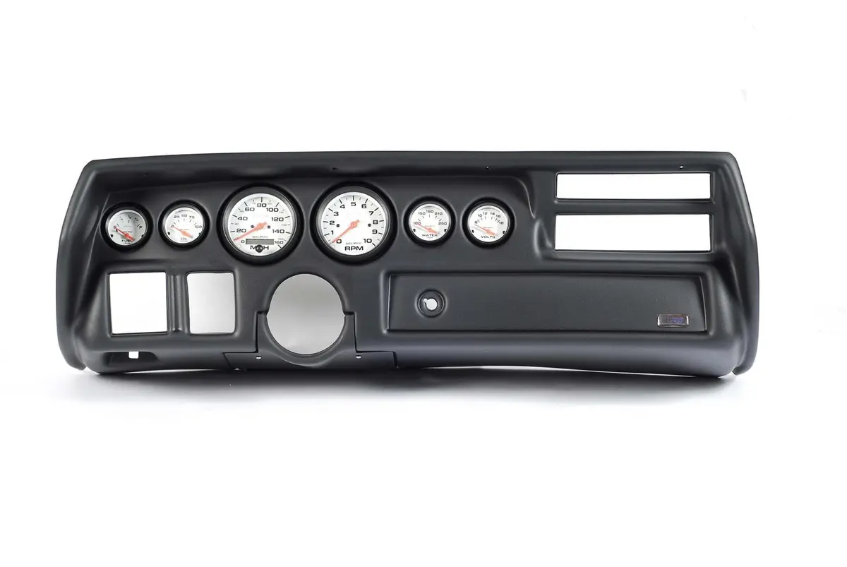Classic Thunder Road Dash Panel With Integrated Autometer Gauges - 105700411 1