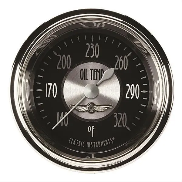 Classic Instruments All-American Tradition Gauge Set – Speedometer & Tach Combo (At128Shc) 1