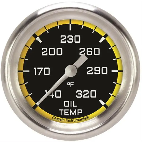 Classic Instruments Auto Cross Yellow Gauge Set – Ax328Yapf 1