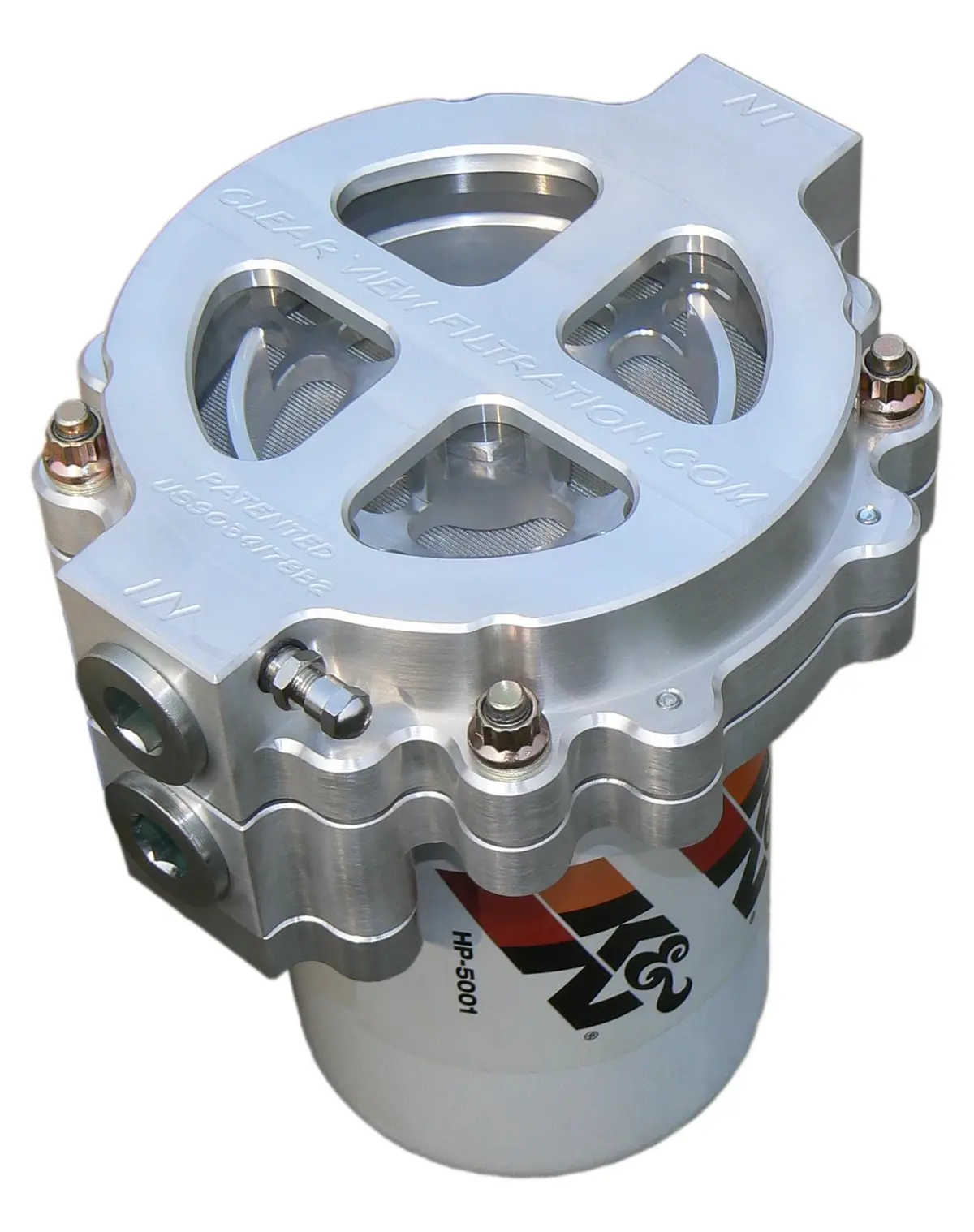 Clear-View Screw-On See-Through Oil Filter – Model 126-380 1