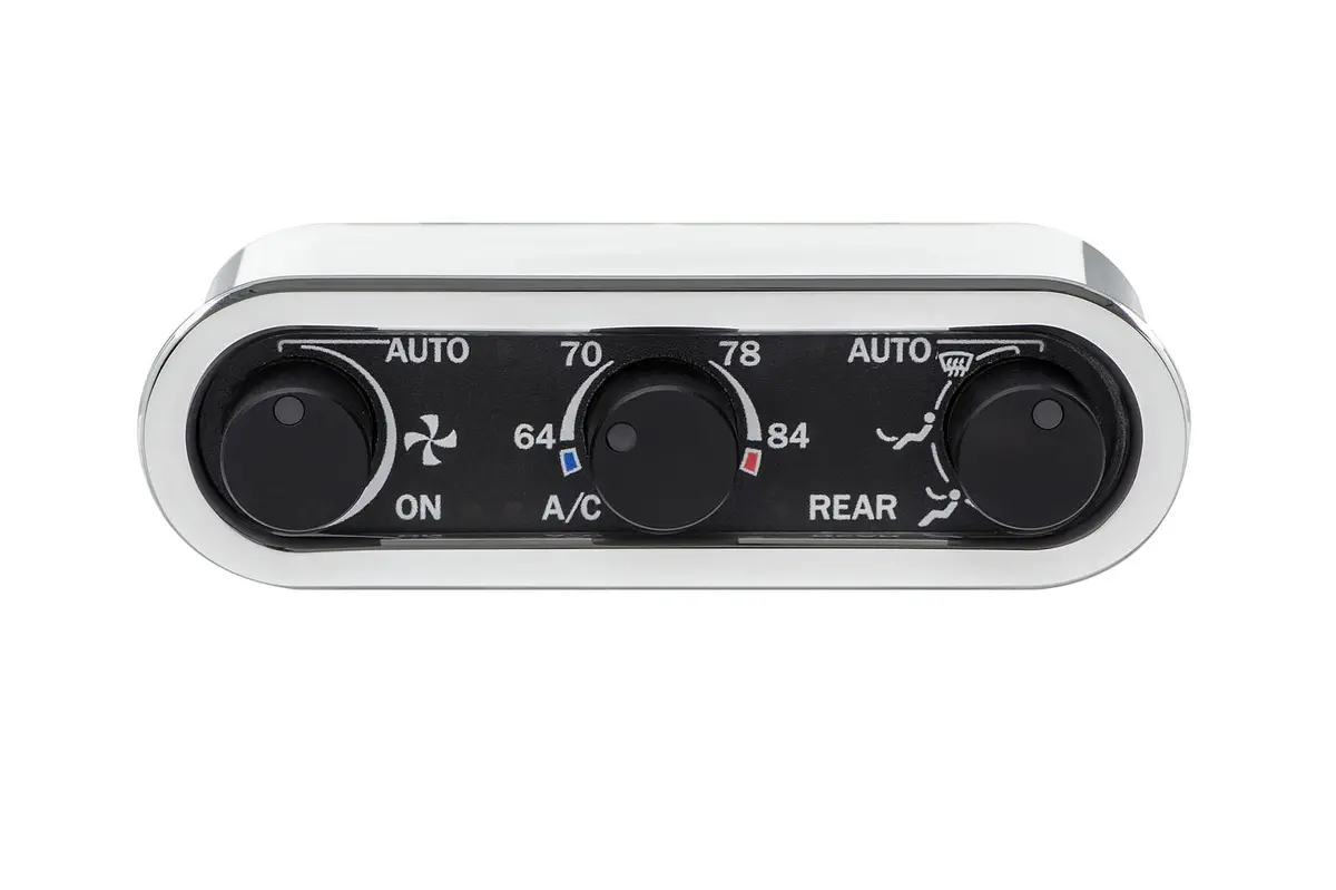Dakota Digital Dcc-3000Hc-K-B Gen-Iv Vhx Climate Control System With Three Knobs 1