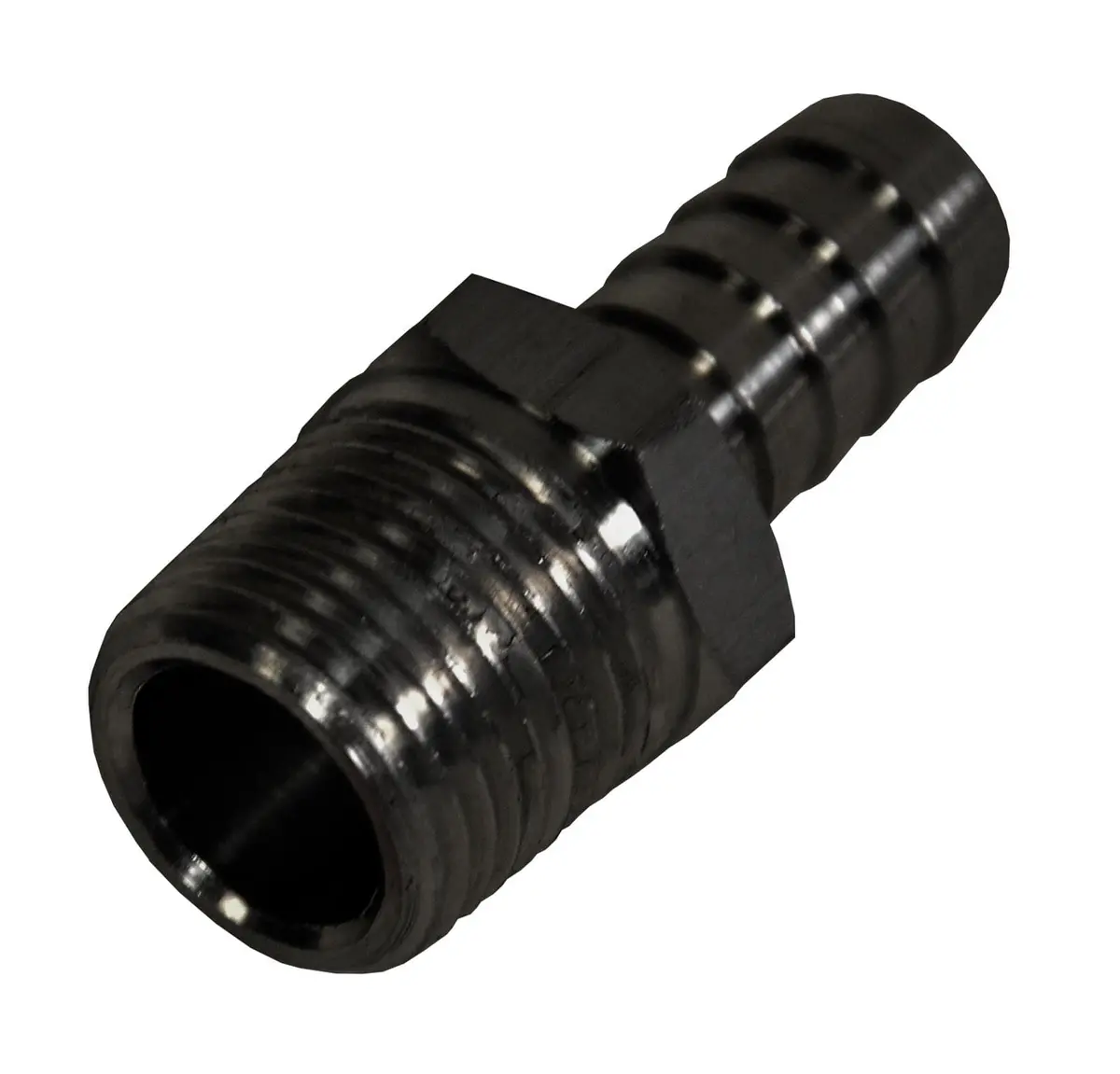 Derale 98103 Npt-To-Nipple Adapter Fitting – Aluminum 1