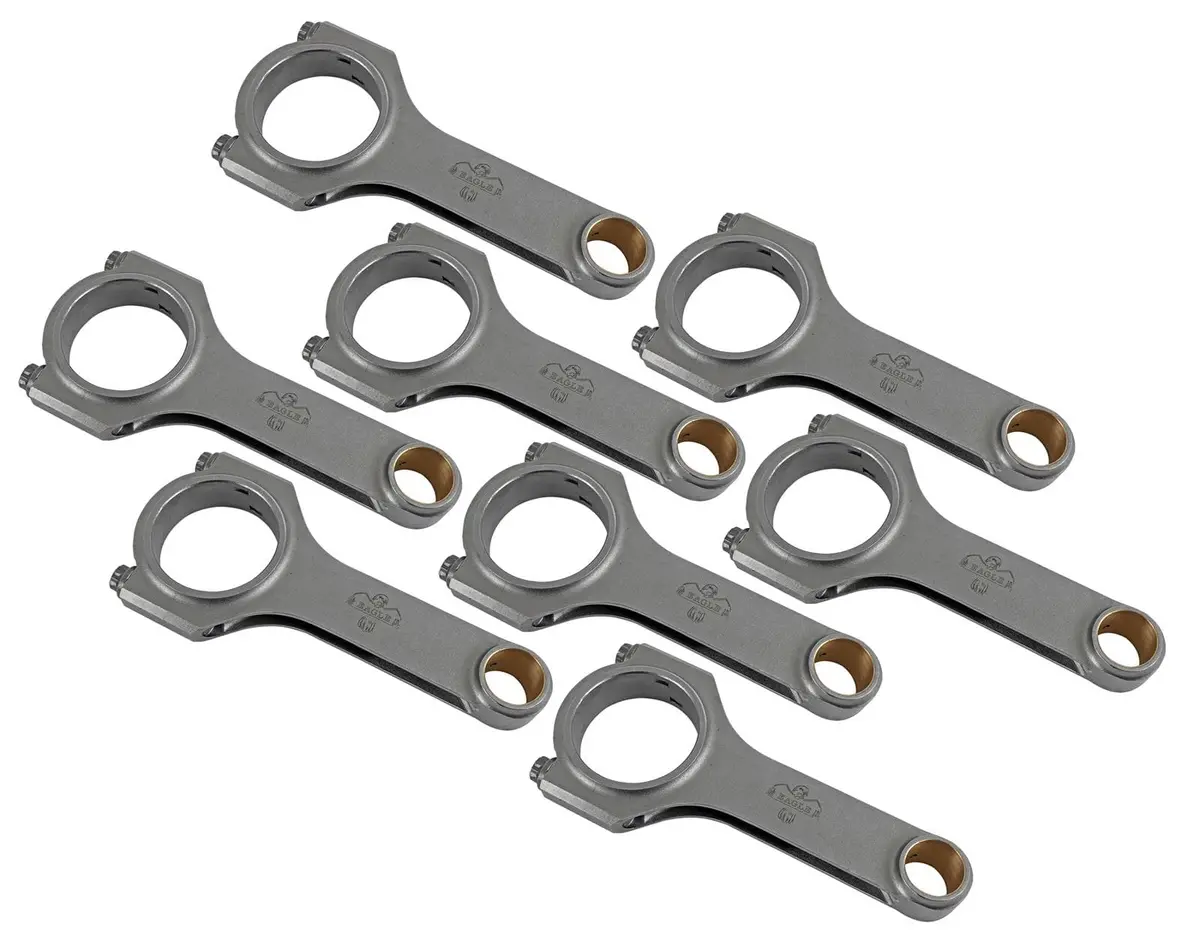 Eagle Crs5565B3D H-Beam Connecting Rods – Forged Steel Performance Rods 1