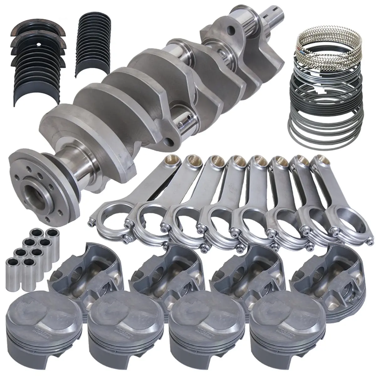 Eagle Specialty Products Rotating Assembly Kit – Balanced Crank, Rods & Pistons For Performance Builds (16129030) 1