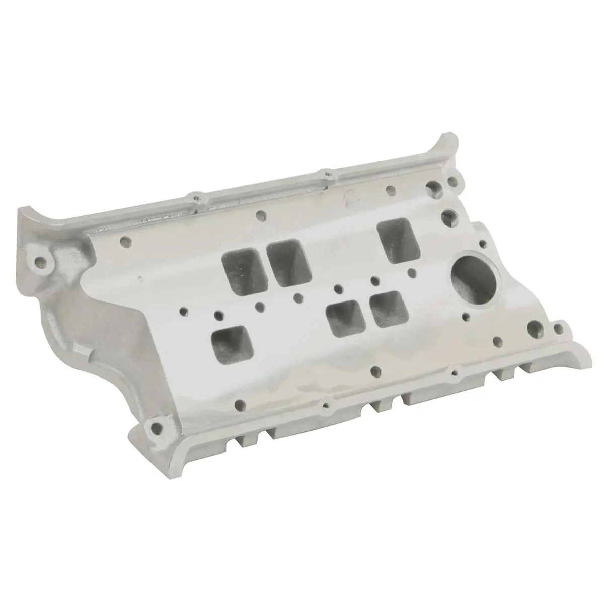 Edelbrock 3785 Performer Intake Manifold – Aluminum V8 Carbureted Manifold For Street And Mild Performance 1