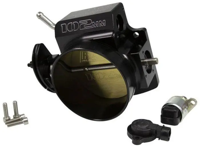 Fast Lsx 4-Bolt 102Mm Black Throttle Body - Fast54107 1