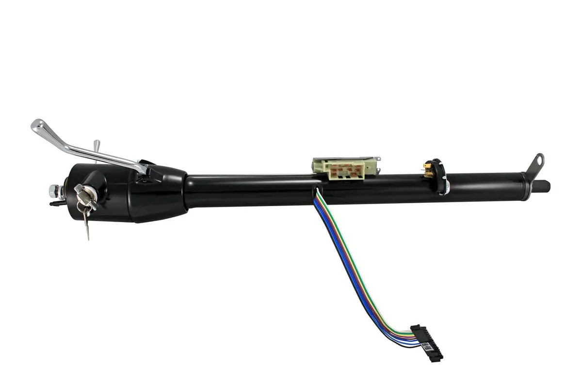 Flaming River Fr30102-35Bk Tilt Steering Column With Floor Shift Compatibility 1