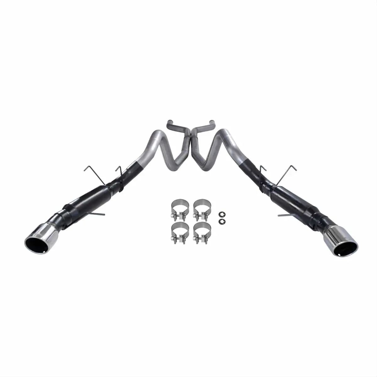 Flowmaster Outlaw Series Cat-Back Exhaust System – Aggressive Tone (817560) 1
