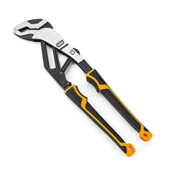 Gearwrench Offset Pliers – Ergonomic Dual-Compound Grip, Chrome-Plated Steel (82593C) 1