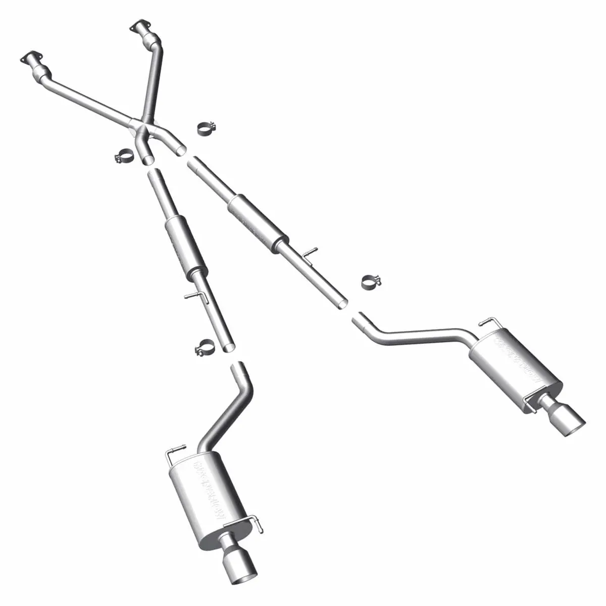 Magnaflow 16862 Street Series Cat-Back Exhaust System 1