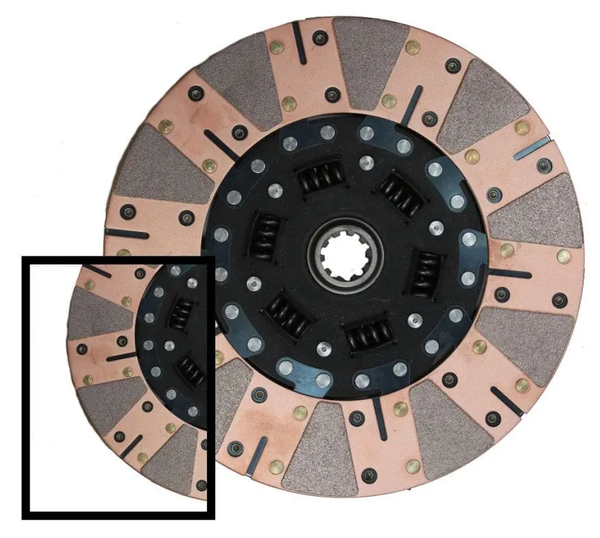 600 Series Ceramic Clutch Disc – High-Temp Friction Material (Mc260640) 1