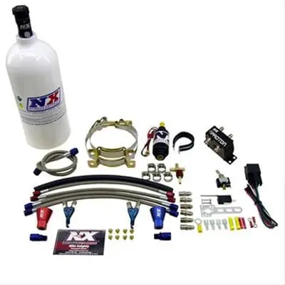 Nitrous Express Nx Wet Nitrous System – 1.0 Lb/Hr Single-Stage Kit 1