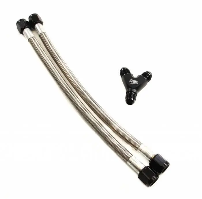Nitrous Outlet 00-34050-8 An8 Stainless Braided Nitrous Hose 1