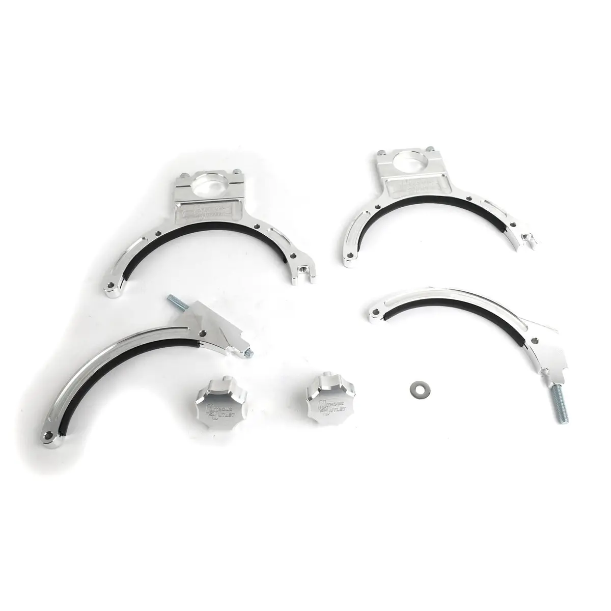 Nitrous Outlet 00-32059 Roll-Bar Mount Brackets For N2O Bottles 1