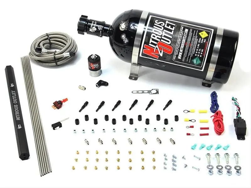 Nitrous Outlet 00-10433-H-Sbt-15 Wet Nitrous System Kit 1
