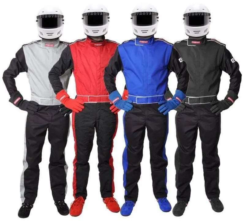 Sportsman Py210501 One-Piece Black Racing Suit – X-Large, Sfi 3.2A/1 Rated 1