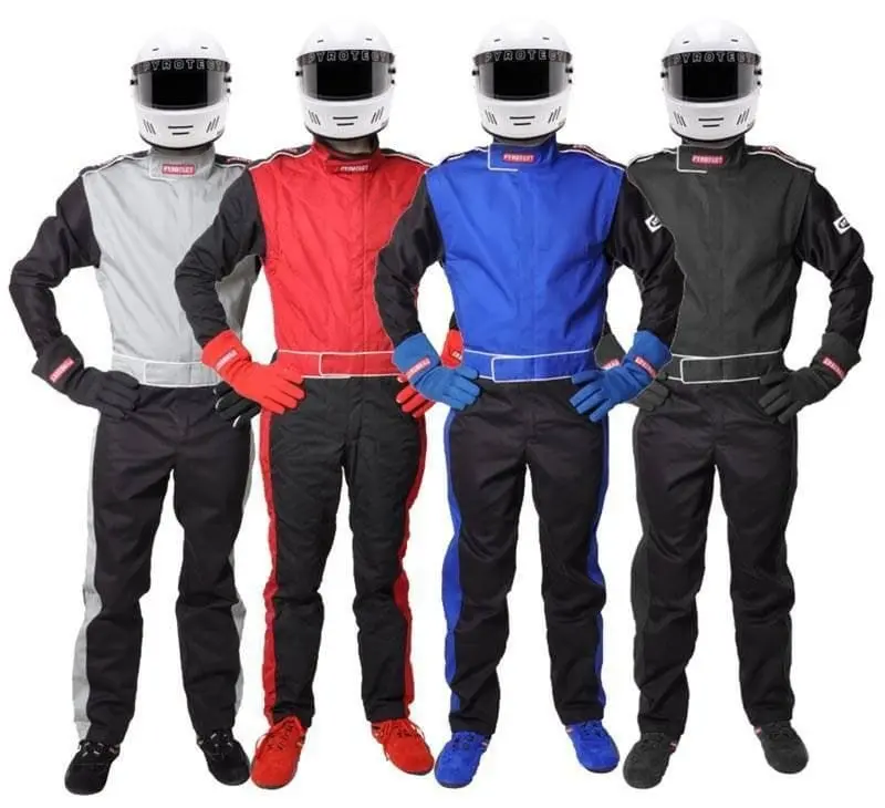 Sportsman Deluxe One-Piece Black Racing Suit – Xx-Large (Py210601) 1