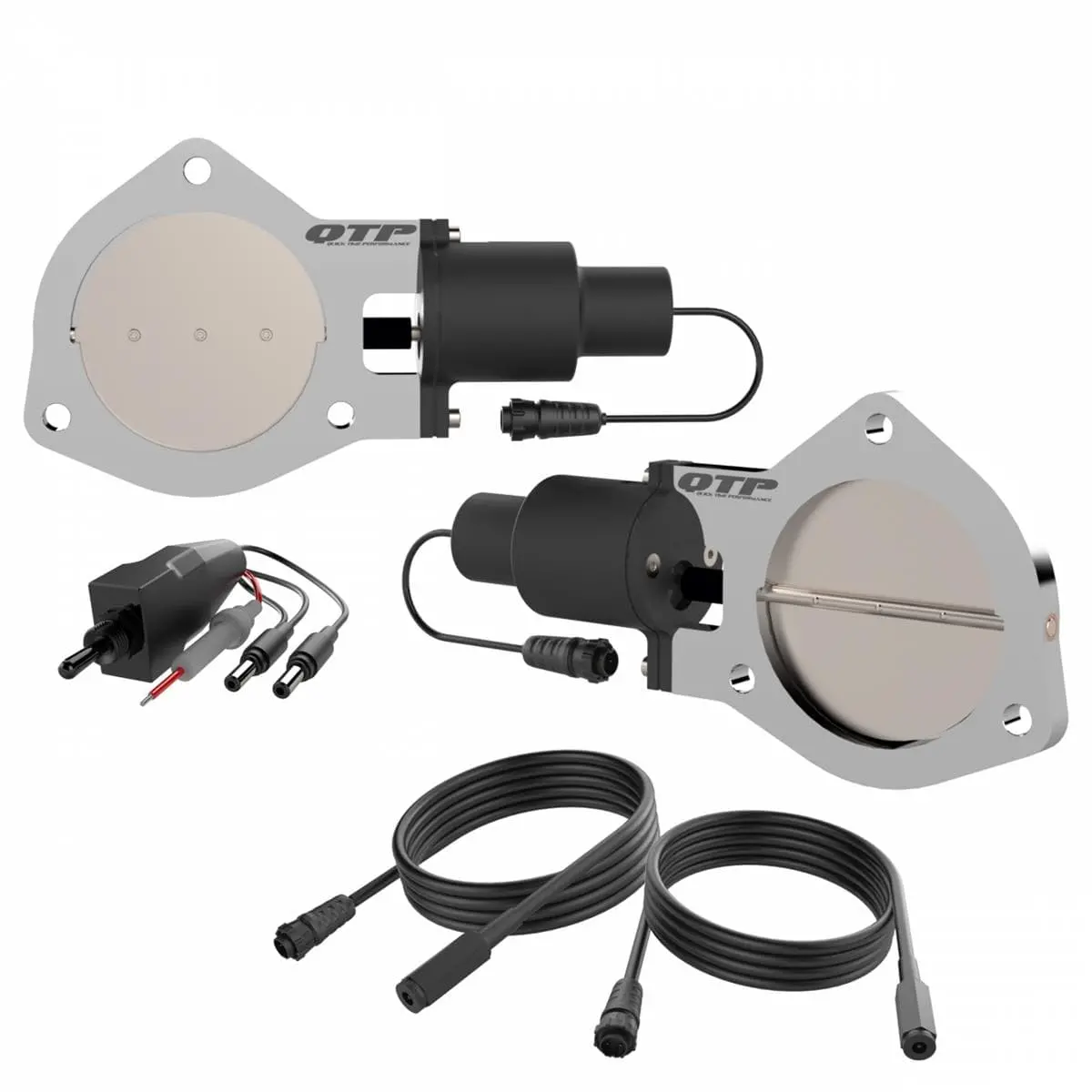 Quick Time Electric Exhaust Cutout System – 3-Inch Qtec80 Performance Model 1
