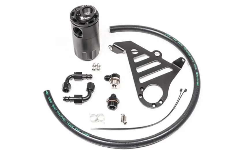 Radium Engineering Oil Catch Can – Compact, Baffled, Flanged Mount (20-0315-Fl) 1
