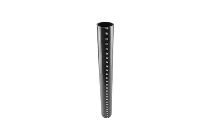 Black Anodized Straight Exhaust Pipe – 2.50" Od X 610Mm Length For Custom Fabrication 1