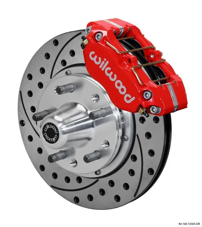 Wilwood Dynapro Dust-Boot Front Brake Kit – Front Axle Fitment (140-13343-Dr) 1
