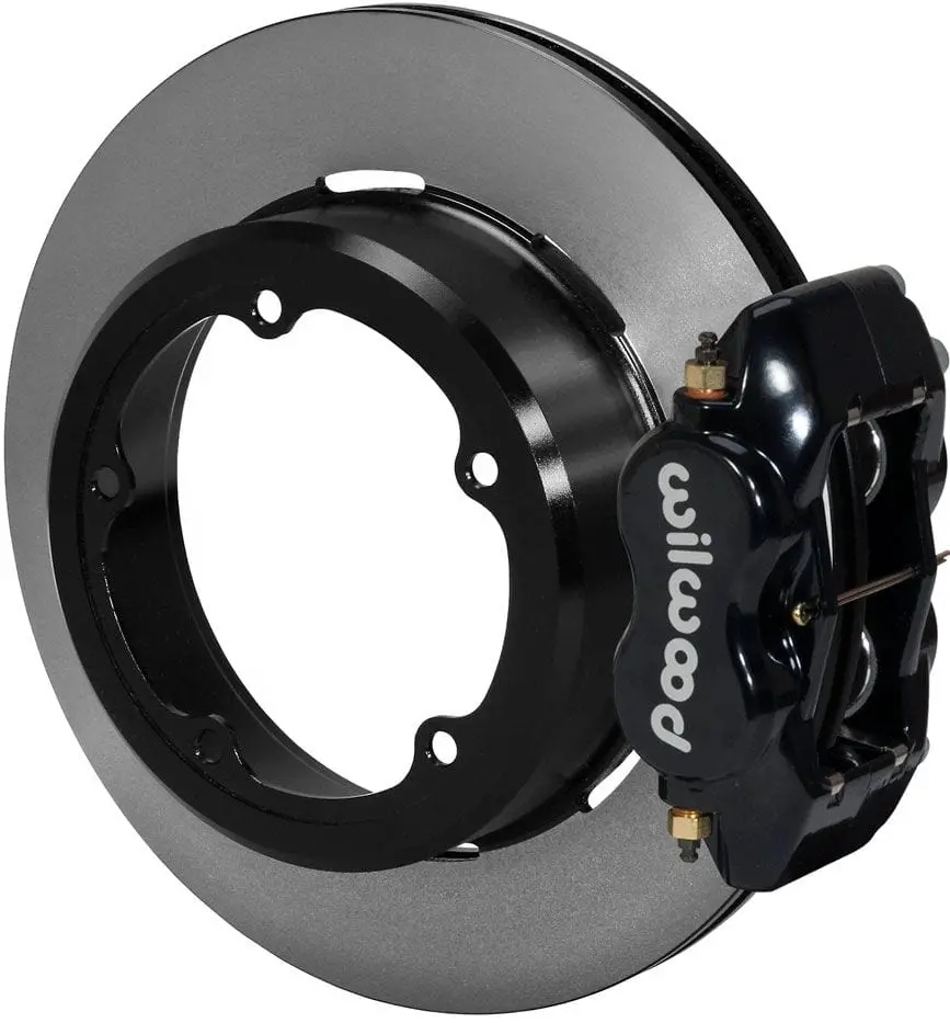 Forged Dynapro Rear Brake Kit – 4-Piston Caliper With 12.19-Inch Rotors (Wb140-12420-D) 1